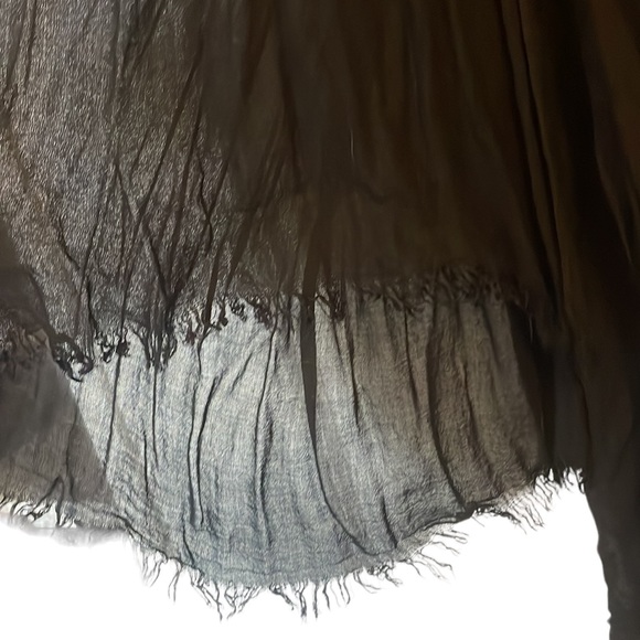 Never worn sheer black shawl - Picture 3 of 6